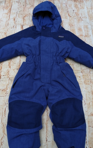 patagonia baby snowsuit